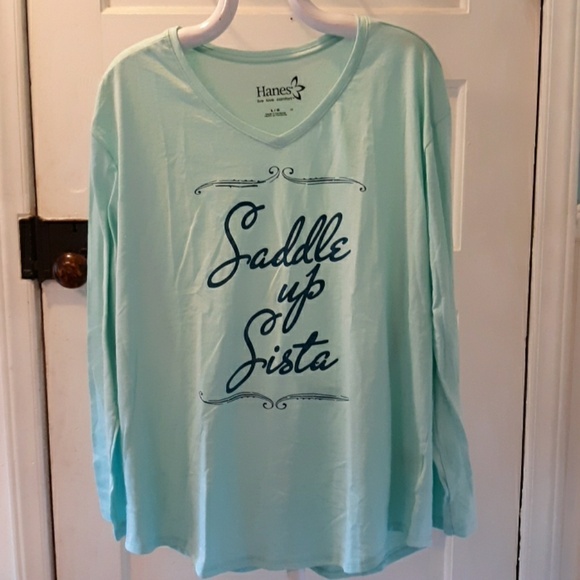 Hanes saddle up sista large new - Picture 1 of 3